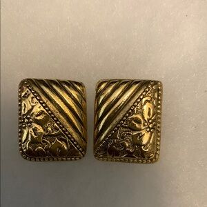 Elegant Gold-Tone Earrings